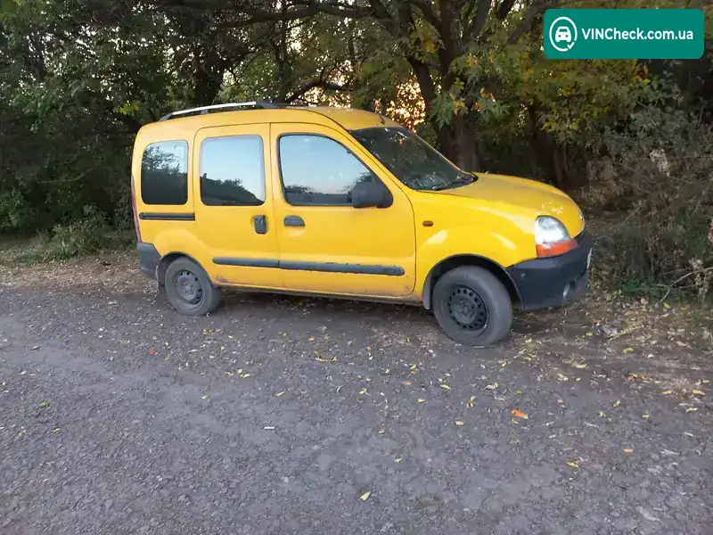 Renault Kangoo 1999, фото з оголошення, VIN VF1FC0DAF21310942