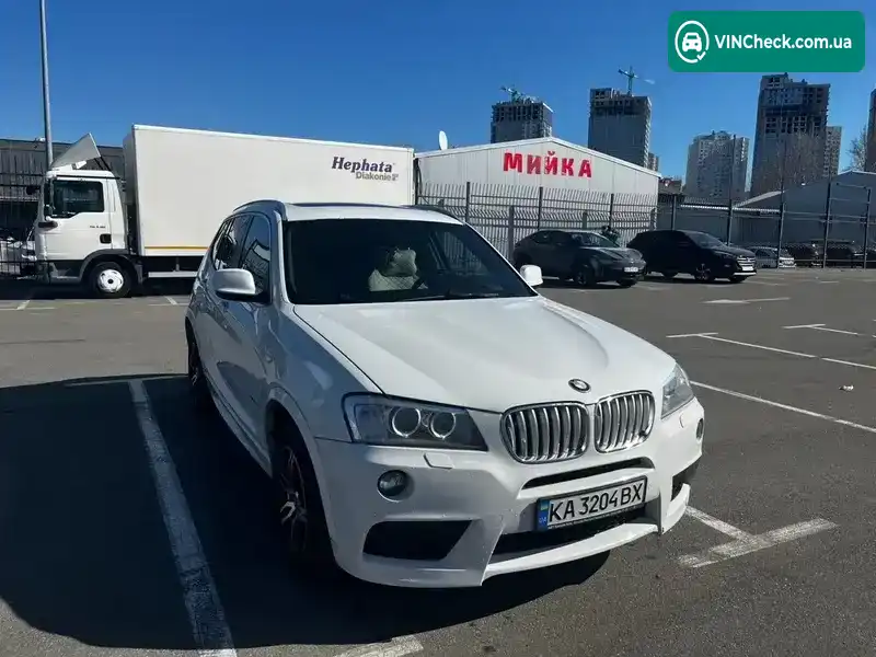 BMW X3 2011, фото з оголошення 1 з 21, VIN 5UXWX7C54BLL15194