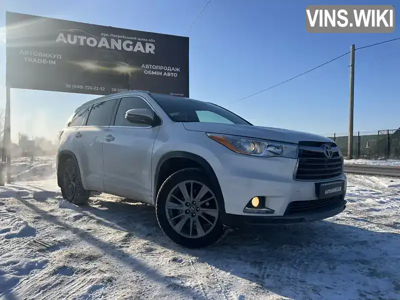 Toyota Highlander 2016, фото з оголошення 1 з 21, VIN 5TDBKRFH50S288390