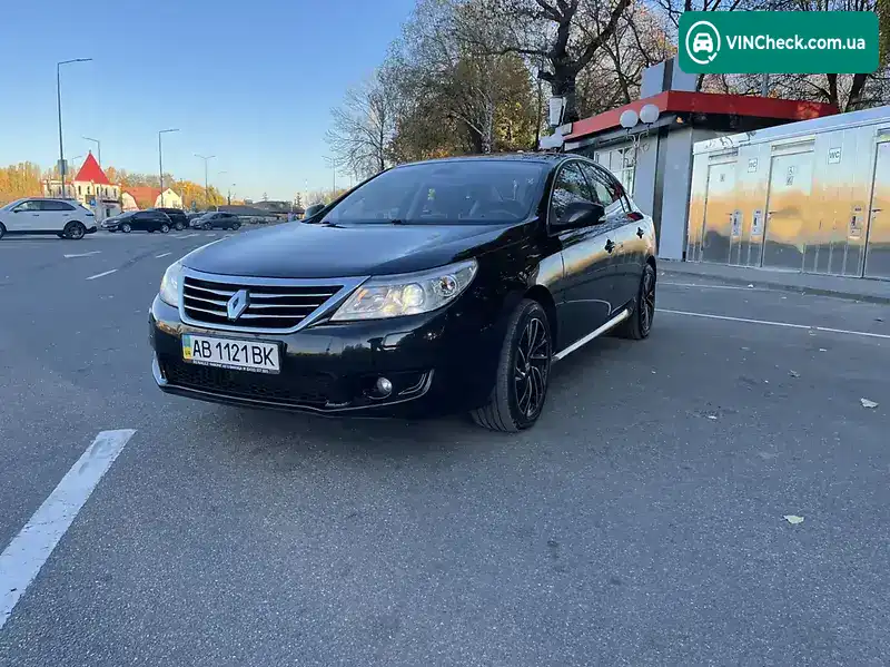 Renault Latitude 2011, фото з оголошення, VIN VFIABL21AVC250082