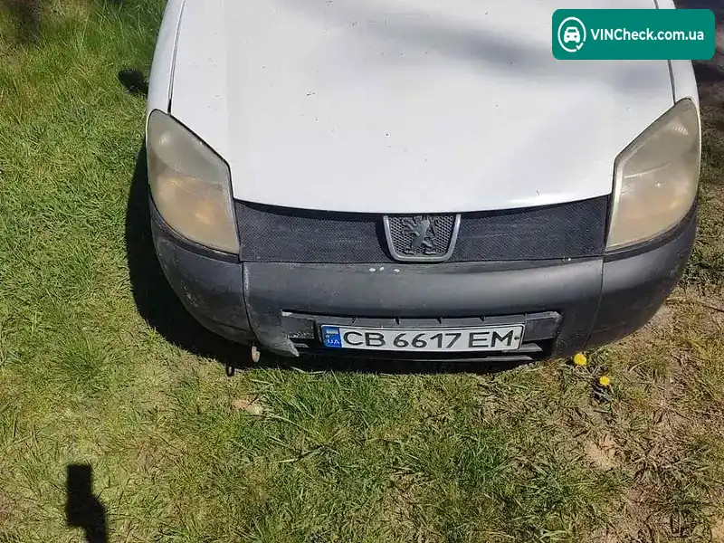 Peugeot Partner 2006, фото з оголошення 1 з 8, VIN VF3GB9HWC96220387