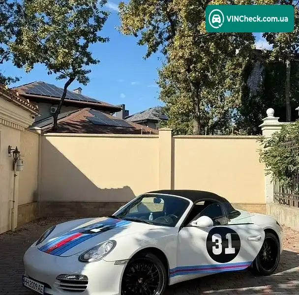 Porsche Boxster 2009, фото з оголошення 2 з 17, VIN WP0CA29849S710101