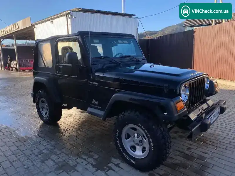 Jeep Wrangler 2003, фото з оголошення 1 з 10, VIN 1J4FAN9173P336959