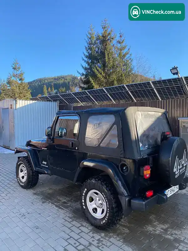 Jeep Wrangler 2003, фото з оголошення 2 з 10, VIN 1J4FAN9173P336959