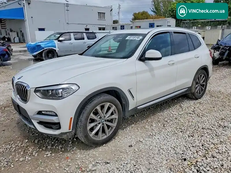 BMW X3 2019, фото з оголошення 1 з 13, VIN 5UXTR7C51KLF26532