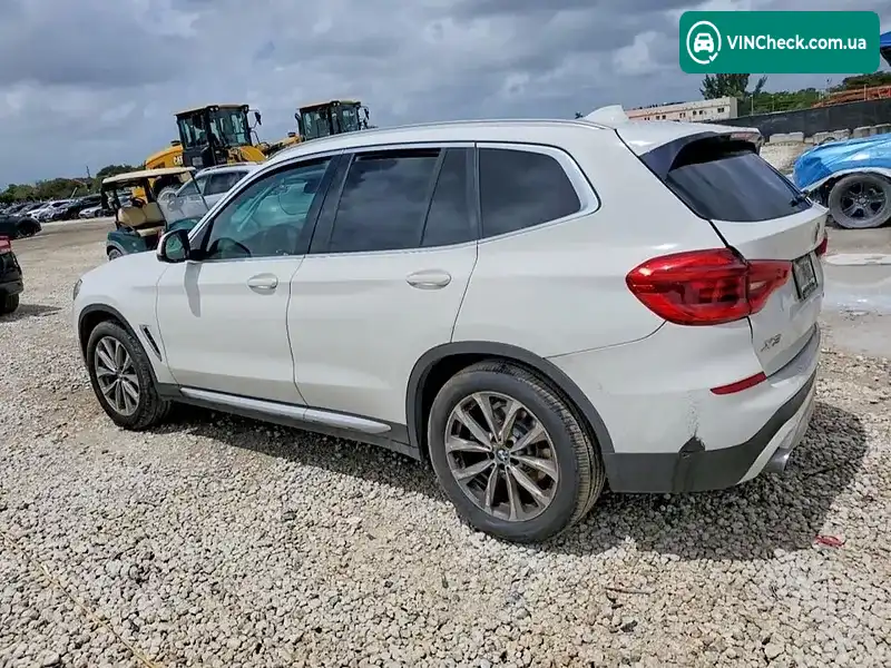 BMW X3 2019, фото з оголошення 2 з 13, VIN 5UXTR7C51KLF26532