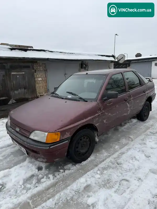 Ford Escort 1991, фото з оголошення 1 з 7, VIN WF0AXXGCAAML02779