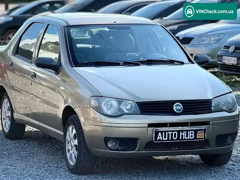 Fiat Albea 2006, фото з оголошення 1 з 20, VIN ZFA17800006434413