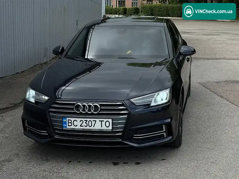 Audi A4 2018, фото з оголошення 2 з 20, VIN WAUKMAF42JA131338