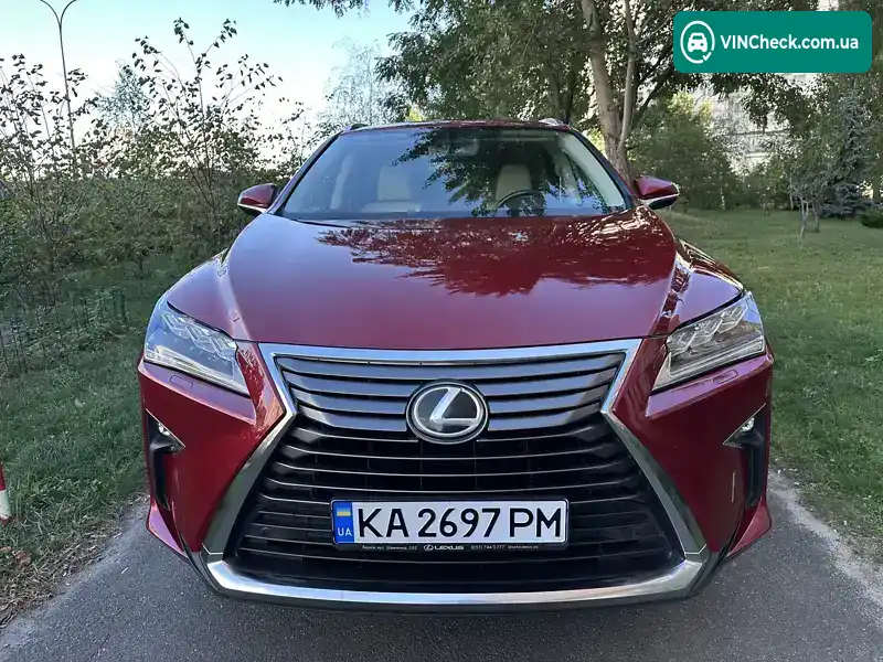 Lexus RX 2017, фото з оголошення 1 з 21, VIN JTJBAMCA902022940