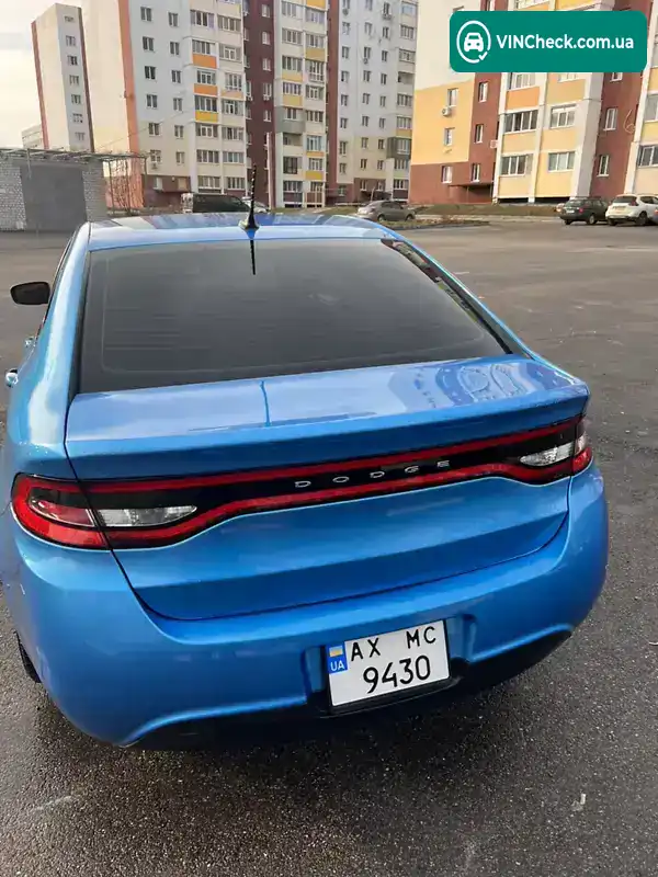 Dodge Dart 2016, фото з оголошення 2 з 20, VIN 1C3CDFFAXGD819805