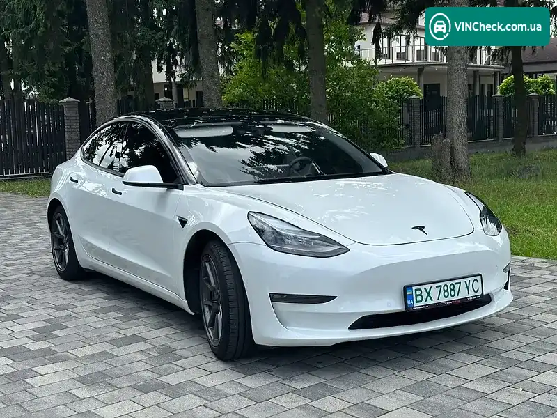 Tesla Model 3 2021, фото з оголошення 2 з 18, VIN 5YJ3E1EA1MF021307