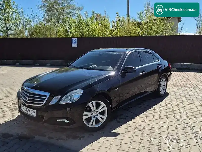 Mercedes-Benz E-Class 2011, фото з оголошення 1 з 4, VIN WDD2120051A576393