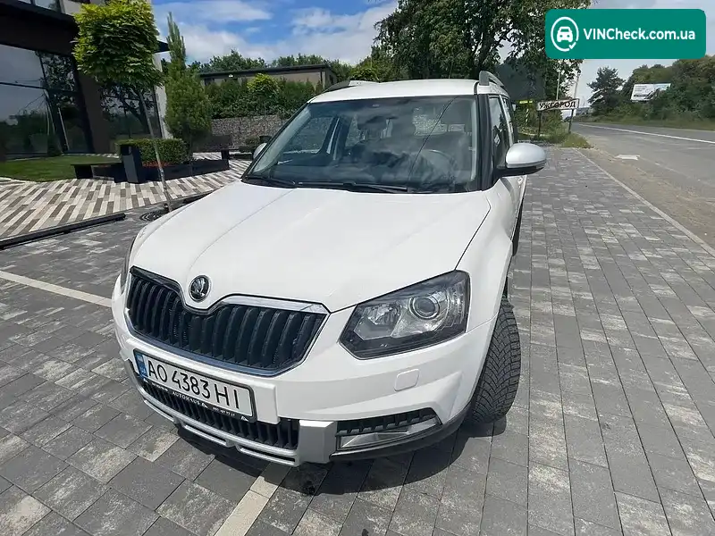 Skoda Yeti 2015, фото з оголошення 2 з 17, VIN TMBLC75L1F6059631