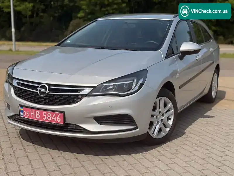 Opel Astra 2019, фото з оголошення 2 з 13, VIN W0VBD8EF2K8065841