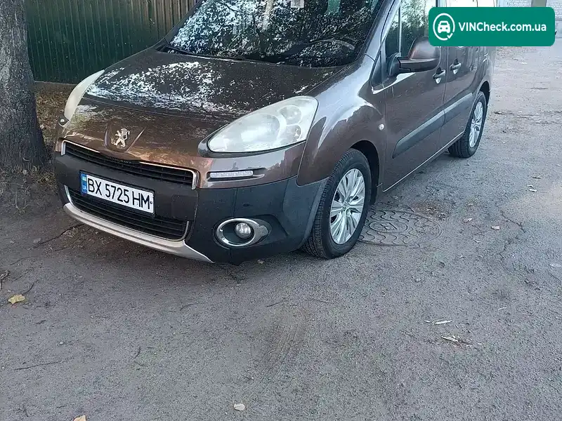 Peugeot Partner 2012, фото з оголошення 1 з 6, VIN VF37J9HP0CJ621786