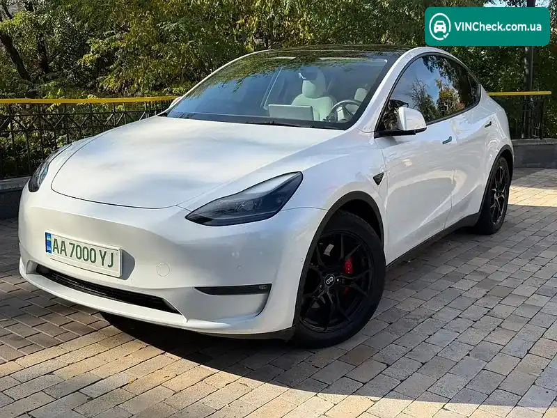 Tesla Model Y 2021, фото з оголошення 1 з 17, VIN 5YJYGDEF1MF182754
