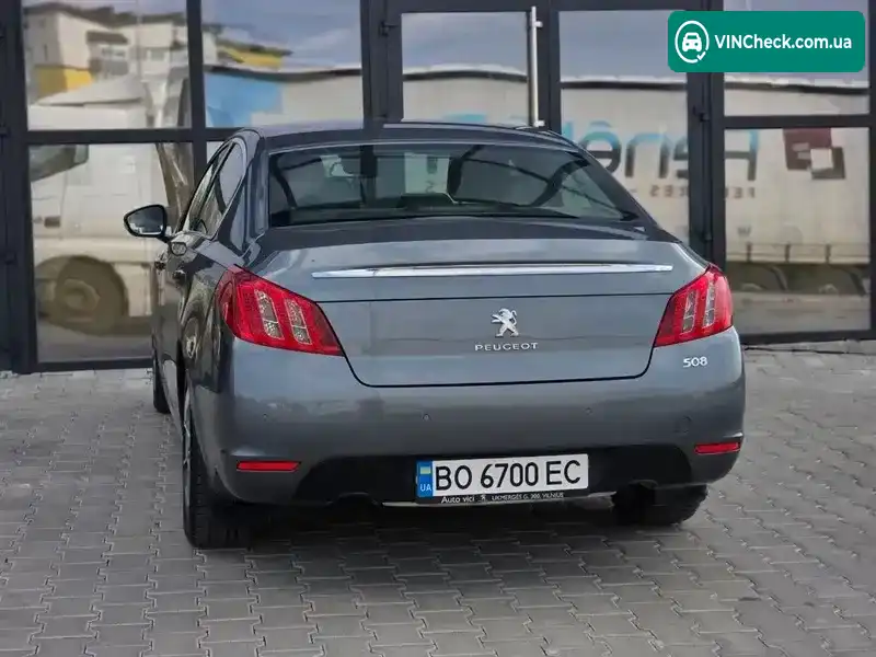 Peugeot 508 2011, фото з оголошення 2 з 21, VIN VF38DRHHABL075301
