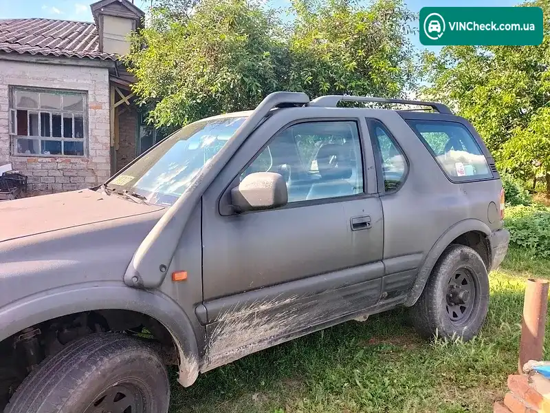 Opel Frontera 1999, фото з оголошення 2 з 8, VIN W0L06B1ZCXV636453