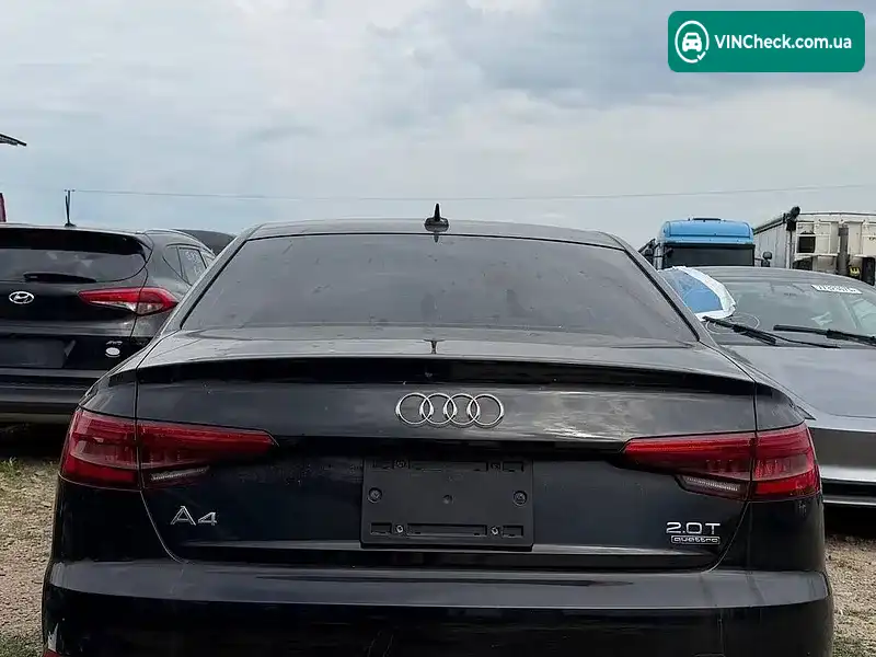Audi A4 2016, фото з оголошення 2 з 12, VIN WAUDNAF48HN045332