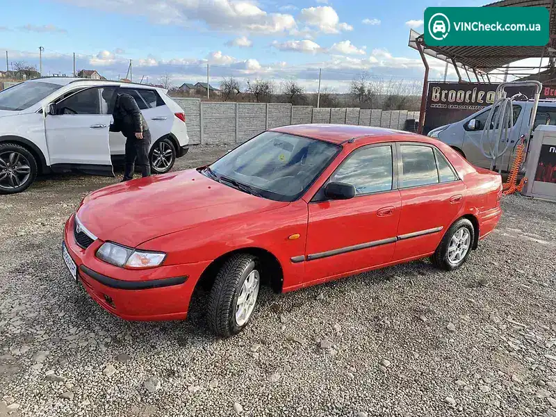 Mazda 626 1998, фото з оголошення 1 з 7, VIN JMZGF12P201115517