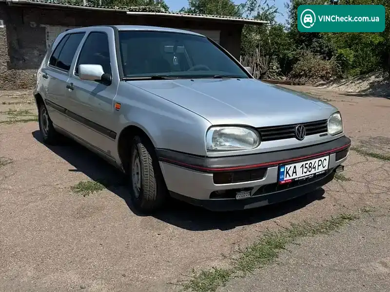 Volkswagen Golf 1993, фото з оголошення 1 з 11, VIN WVWZZZ1HZPW346595