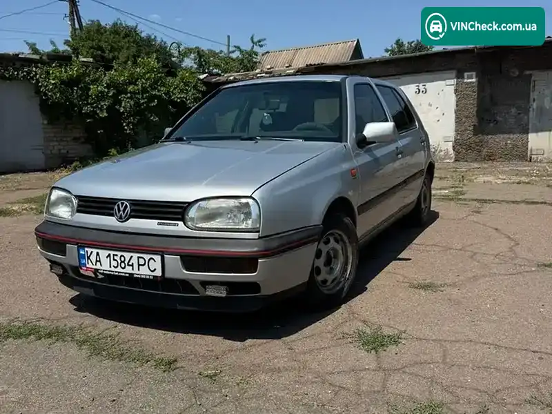 Volkswagen Golf 1993, фото з оголошення 2 з 11, VIN WVWZZZ1HZPW346595