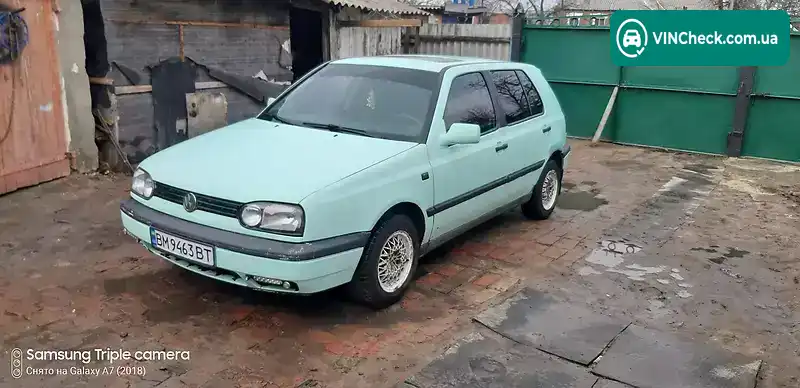 Volkswagen Golf 1992, фото з оголошення 2 з 2, VIN WVWZZZ1HZPW239035