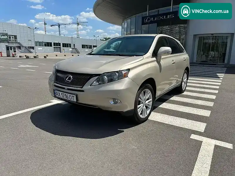 Lexus RX 2011, фото з оголошення 2 з 17, VIN JTJZB1BA2C2408079