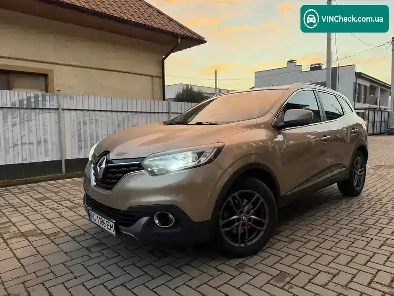 Renault Kadjar 2016, фото з оголошення 1 з 15, VIN VF1RFE00256280090