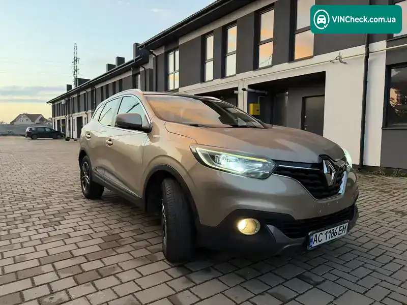 Renault Kadjar 2016, фото з оголошення 2 з 15, VIN VF1RFE00256280090