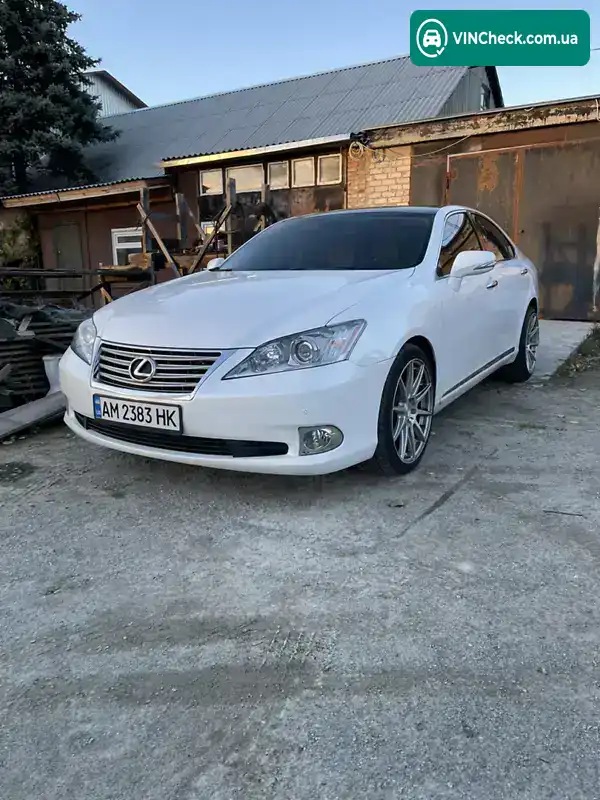 Lexus ES 2011, фото з оголошення 1 з 6, VIN JTHBK1EG3B2441786