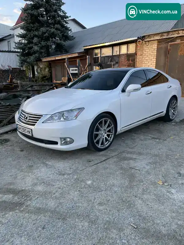 Lexus ES 2011, фото з оголошення 2 з 6, VIN JTHBK1EG3B2441786