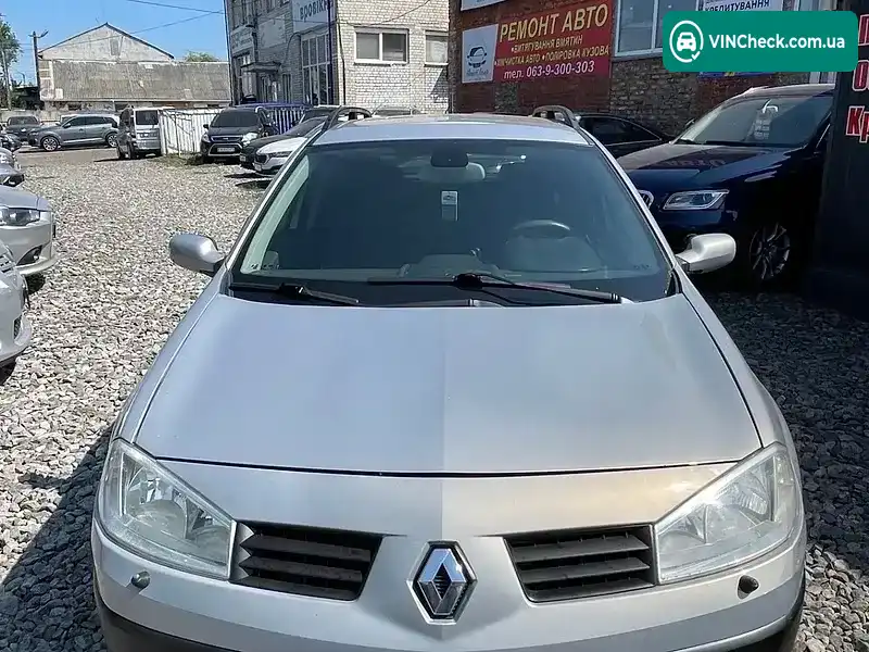Renault Megane 2004, фото з оголошення 2 з 17, VIN VF1KM0J0H31085318