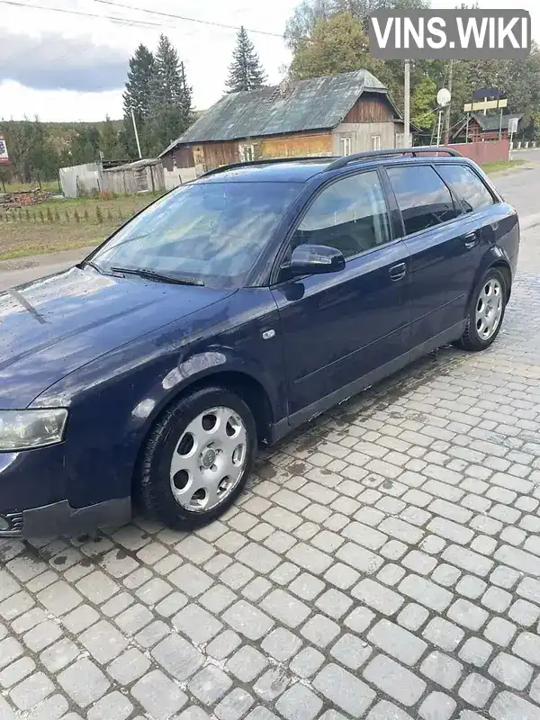 Audi A4 2002, фото з оголошення 2 з 9, VIN WAUZZZ8E32A285305
