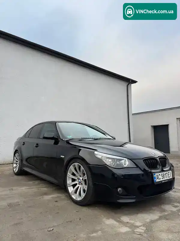 BMW 5 Series 2007, фото з оголошення 1 з 21, VIN WBANX910X0CU44213