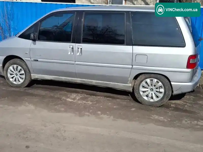 Citroen Evasion 2002, фото з оголошення 1 з 9, VIN VF7AFRHWB12873975