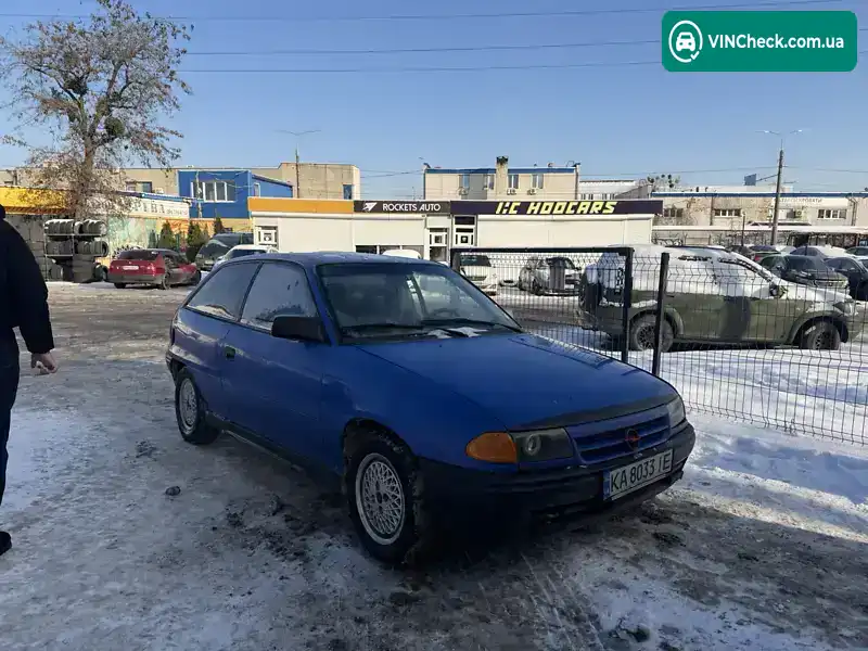 Opel Astra 1992, фото з оголошення 2 з 14, VIN W0L000053N2712728