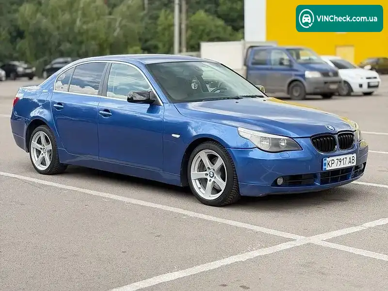 BMW 5 Series 2006, фото з оголошення 1 з 11, VIN WBANC31030CX25505