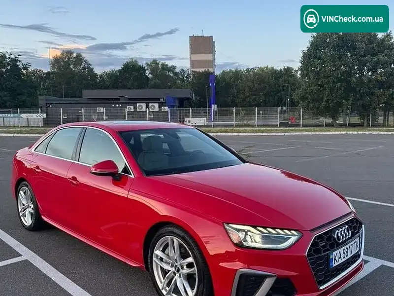 Audi A4 2020, фото з оголошення 2 з 20, VIN WAUEAAF40MN004803