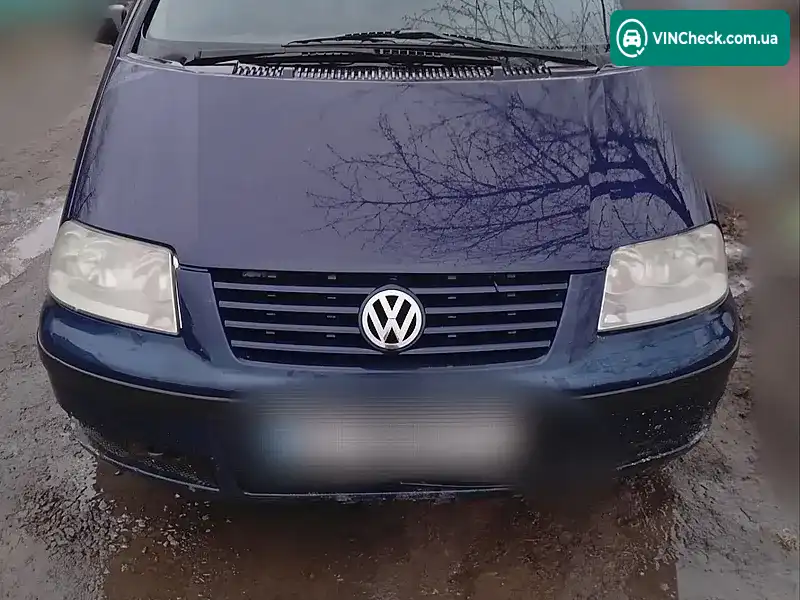 Volkswagen Sharan 2000, фото з оголошення 1 з 3, VIN WVWZZZ7MZ1V006574
