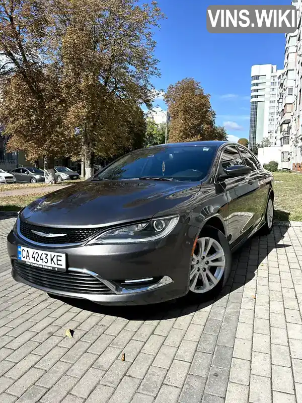 Chrysler 200 2016, фото з оголошення 1 з 17, VIN 1C3CCCAB2HN506843