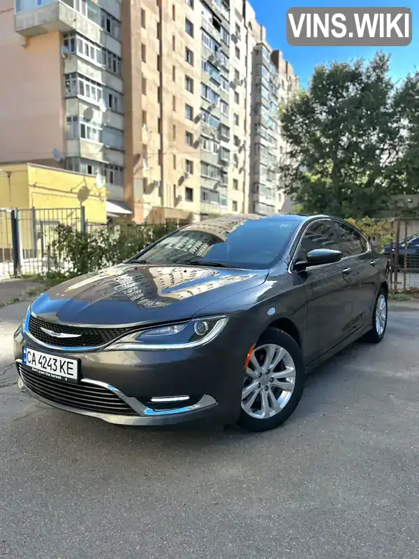 Chrysler 200 2016, фото з оголошення 2 з 17, VIN 1C3CCCAB2HN506843