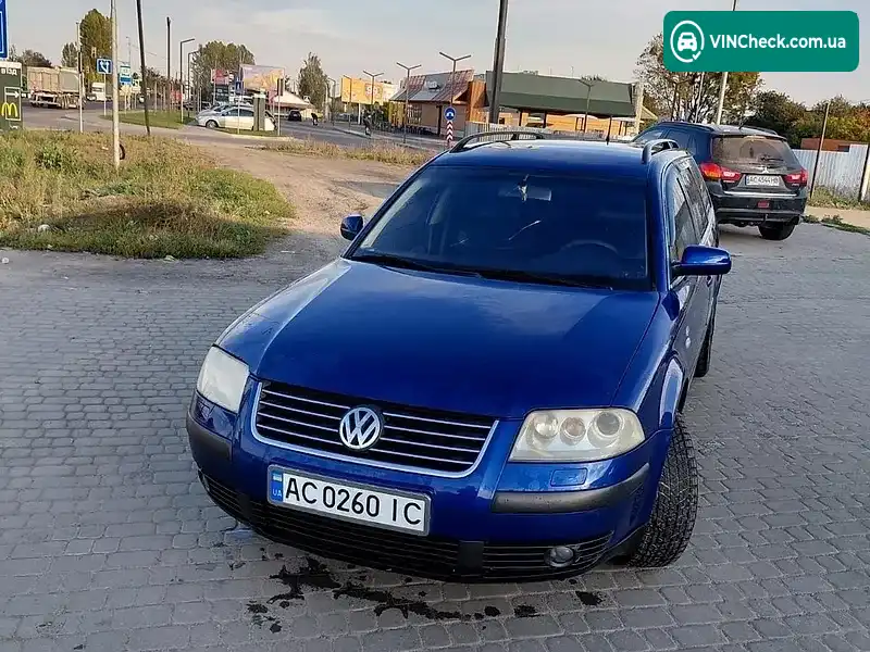 Volkswagen Passat 2001, фото з оголошення 1 з 16, VIN WVWZZZ3BZ1E173632