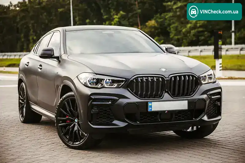 BMW X6 2022, фото з оголошення 1 з 21, VIN WBAGT610409L16890
