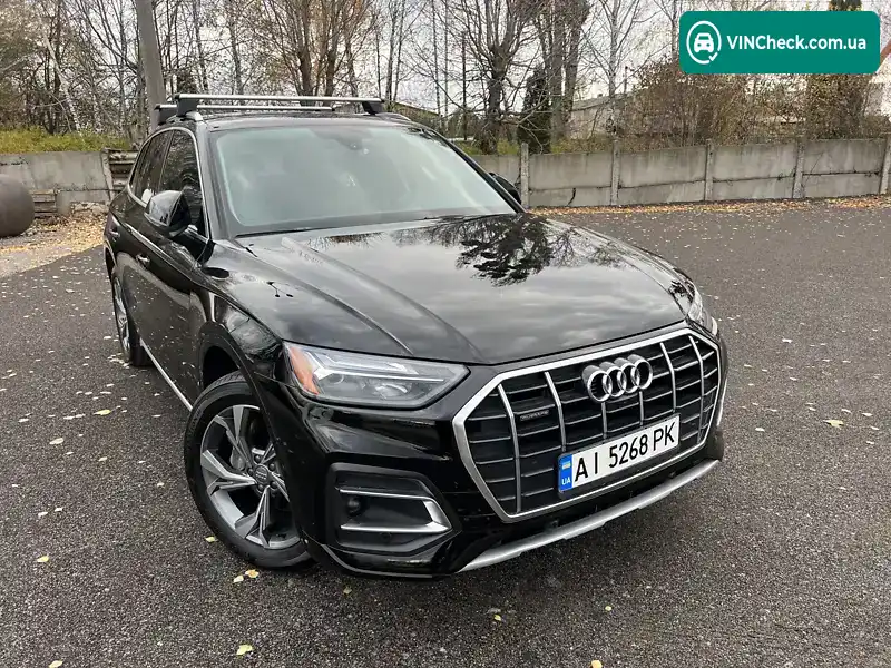Audi Q5 2021, фото з оголошення 1 з 20, VIN WA1BAAFY5M2105629