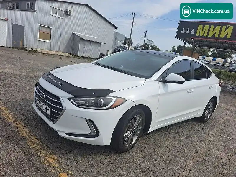 Hyundai Elantra 2017, фото з оголошення 1 з 8, VIN 5NPD84LFXJH269497