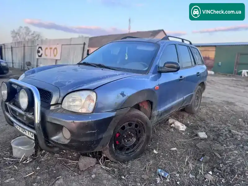 Hyundai Santa FE 2002, фото з оголошення 1 з 9, VIN KMHSC81DP2U230392