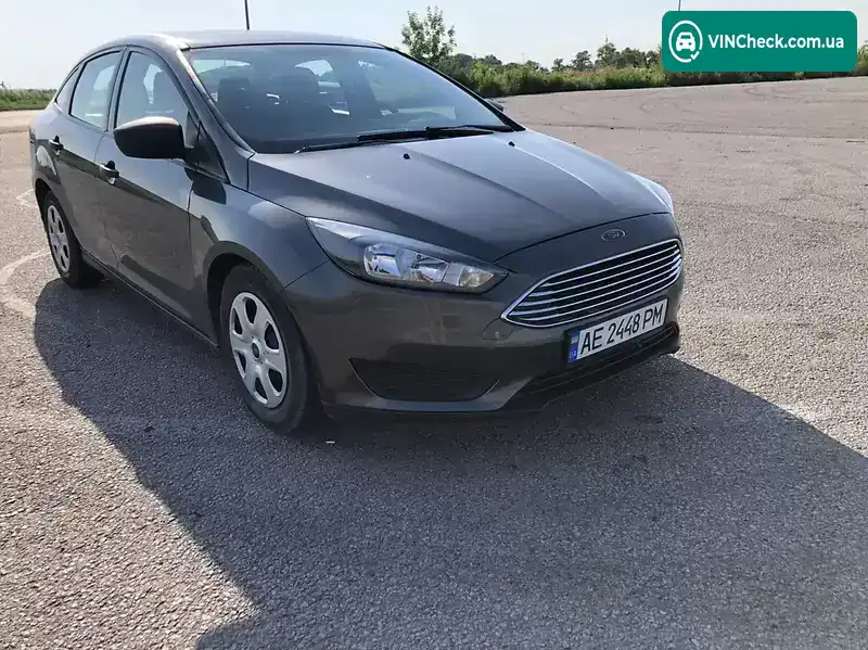 Ford Focus 2018, фото з оголошення, VIN 1FADP3E21JL265685