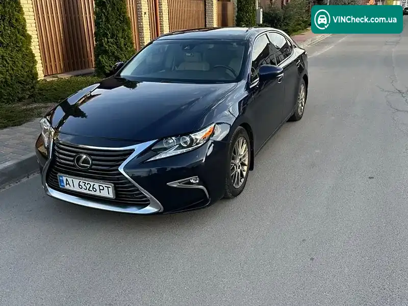 Lexus ES 2016, фото з оголошення 1 з 18, VIN 58ABK1GG6HU038045